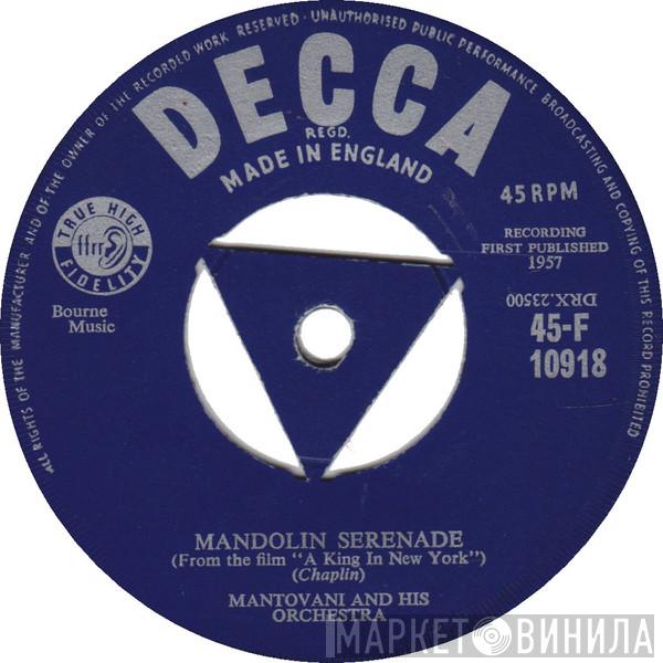 Mantovani And His Orchestra - Mandolin Serenade / The Spring Song