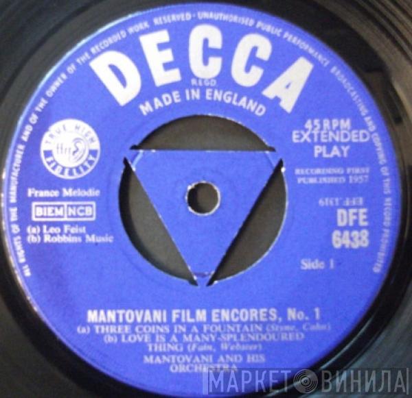 Mantovani And His Orchestra - Mantovani Film Encores No.1