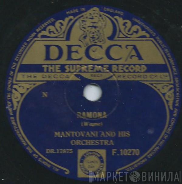Mantovani And His Orchestra - Ramona / I Live For You