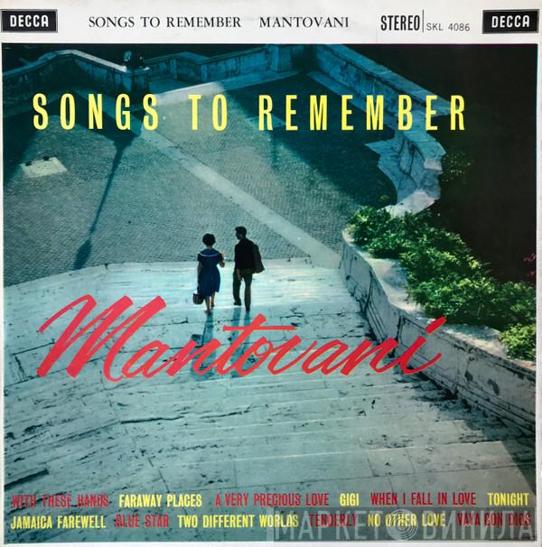 Mantovani And His Orchestra - Songs To Remember