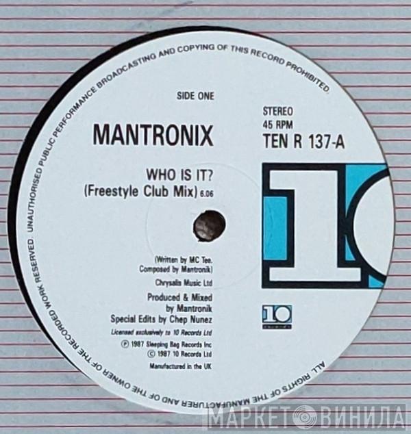 Mantronix - Who Is It?  (US Remix)