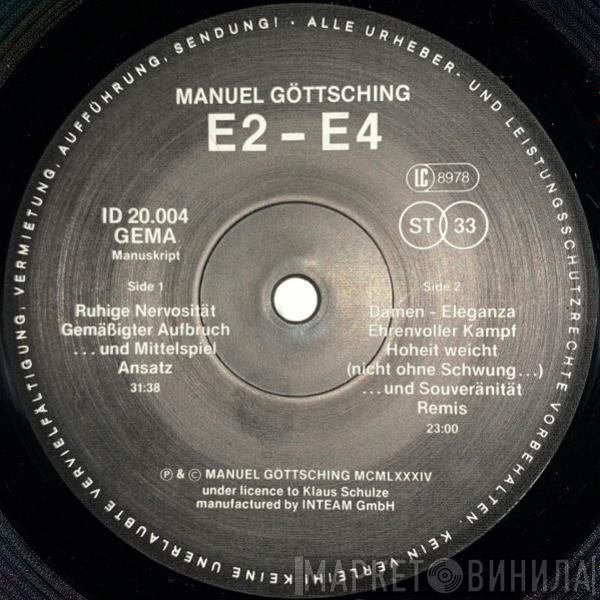  Manuel Göttsching  - E2-E4