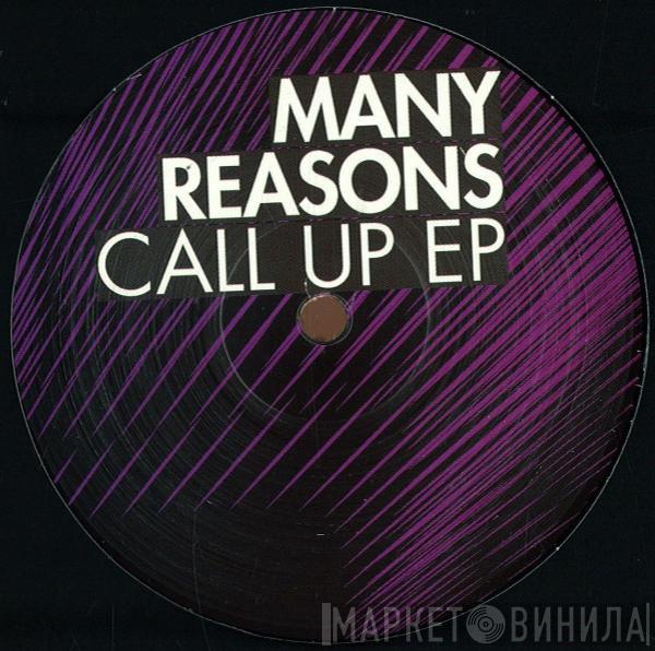 Many Reasons - Call Up EP