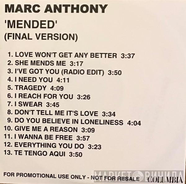 Marc Anthony - Mended