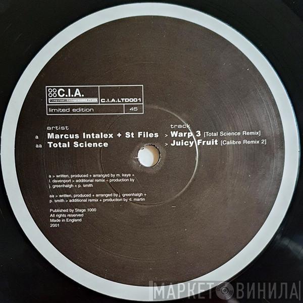 Marcus Intalex & ST Files, Total Science - Warp 3 / Juicy Fruit (Remixes)
