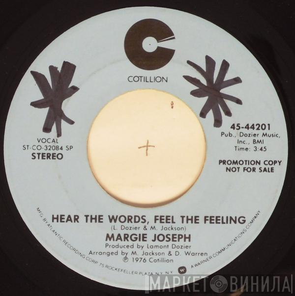Margie Joseph - Hear The Words, Feel The Feeling
