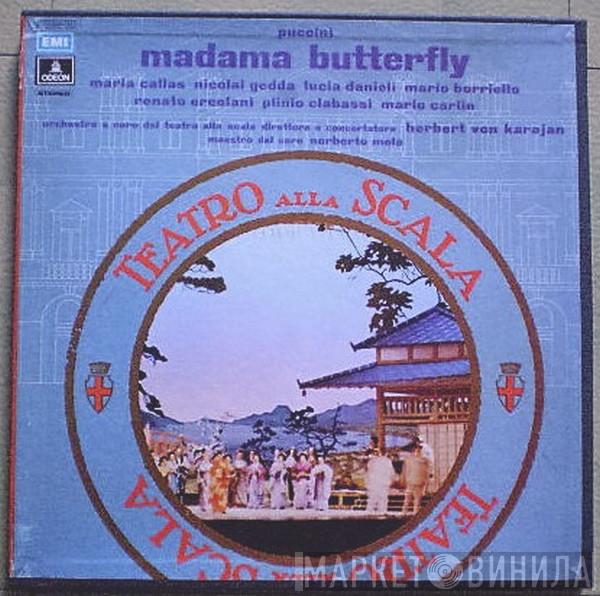 , Maria Callas , Nicolai Gedda , Lucia Danieli , Mario Borriello , Herbert von Karajan , Orchestra Del Teatro Alla Scala , Giacomo Puccini , Renato Ercolani , Plinio Clabassi  Mario Carlin  - Madama Butterfly