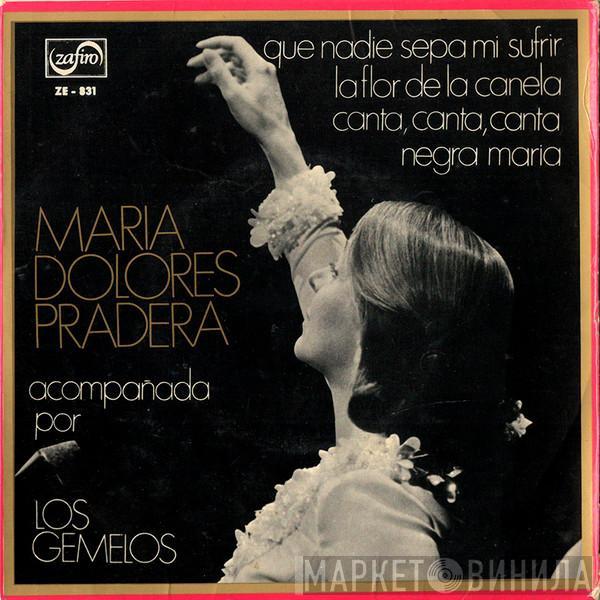 Maria Dolores Pradera, Los Gemelos - Que Nadie Sepa Mi Sufrir / La Flor De La Canela / Canta, Canta, Canta / Negra María