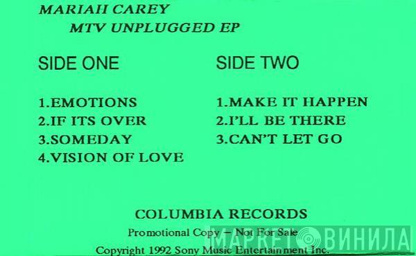  Mariah Carey  - MTV Unplugged EP
