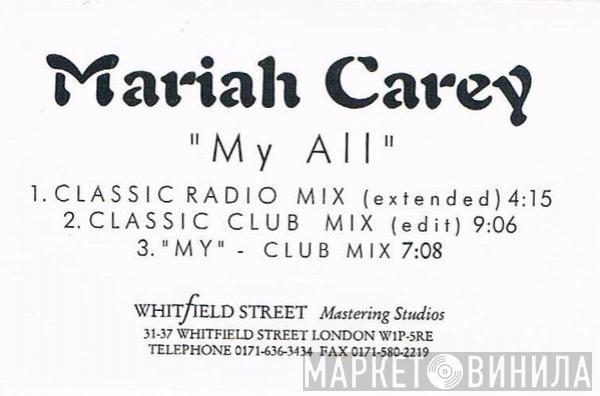  Mariah Carey  - My All