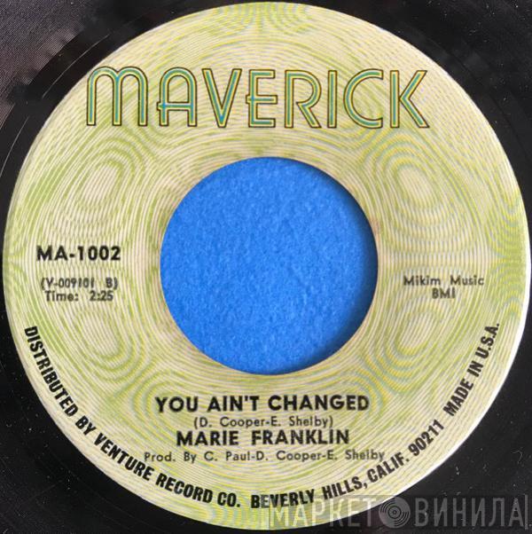 Marie Franklin - You Ain't Changed