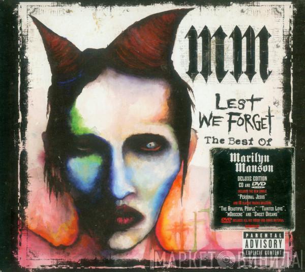  Marilyn Manson  - Lest We Forget - The Best Of