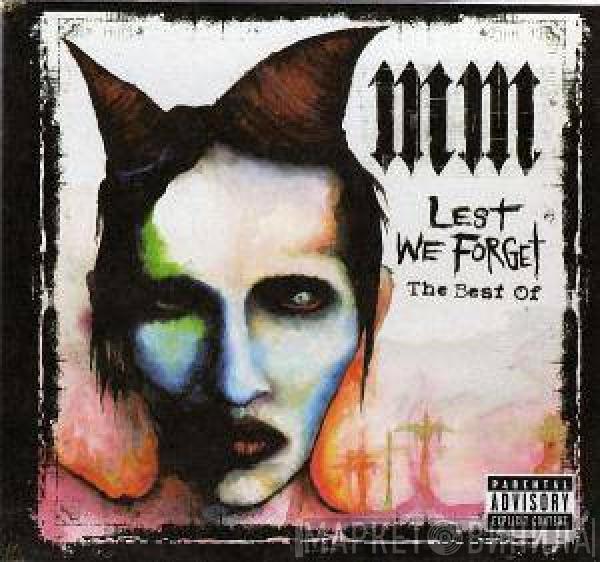  Marilyn Manson  - Lest We Forget - The Best Of