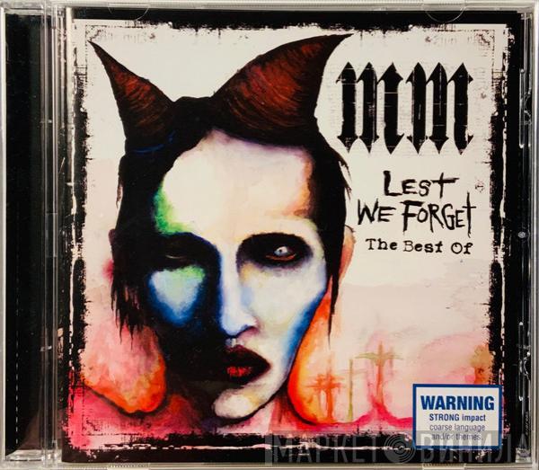  Marilyn Manson  - Lest We Forget - The Best Of