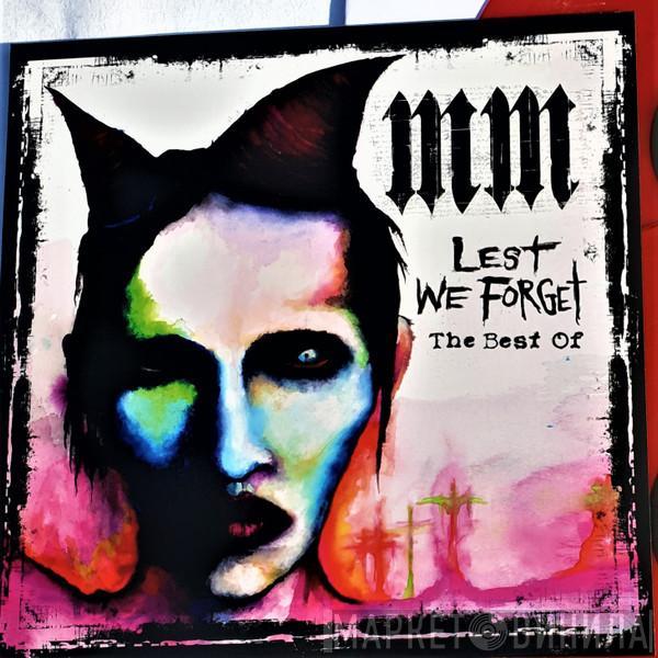  Marilyn Manson  - Lest We Forget The Best Of