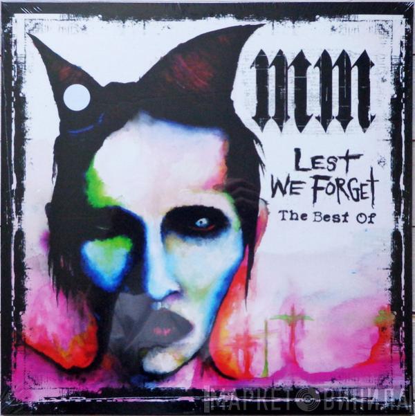  Marilyn Manson  - Lest We Forget - The Best Of