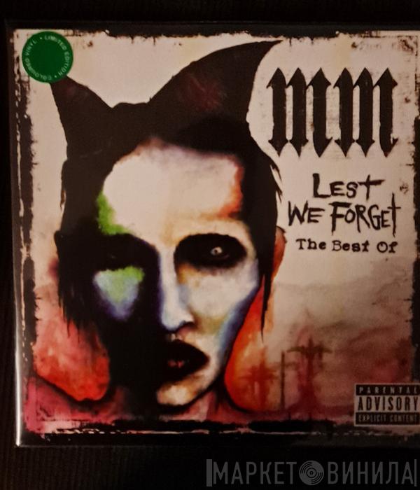  Marilyn Manson  - Lest We Forget- The Best Of