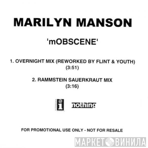 Marilyn Manson - mOBSCENE