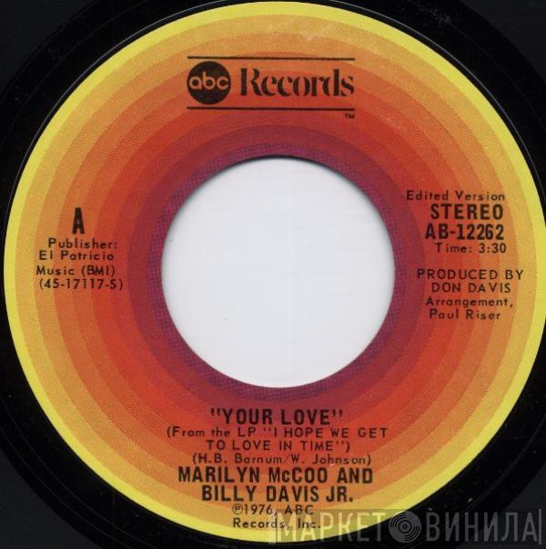 Marilyn McCoo & Billy Davis Jr. - Your Love / My Love For You (Will Always Be The Same)