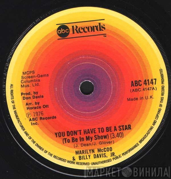 Marilyn McCoo & Billy Davis Jr. - You Don't Have To Be A Star (To Be In My Show)