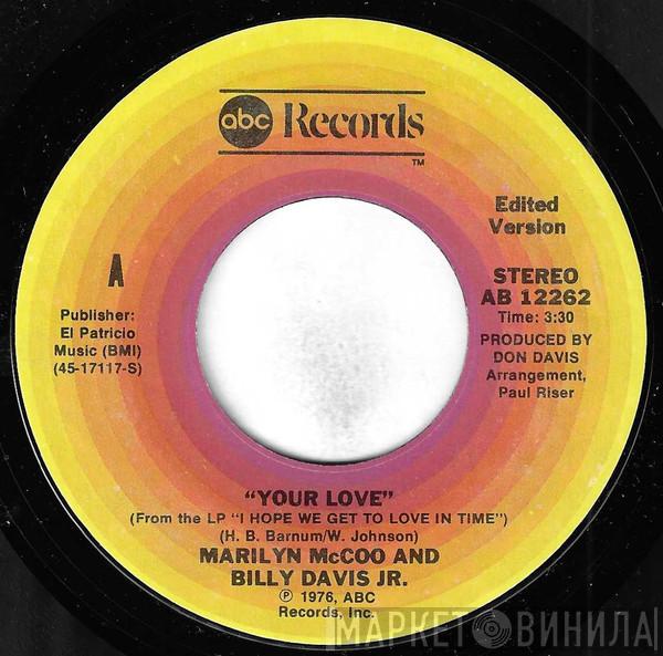  Marilyn McCoo & Billy Davis Jr.  - Your Love