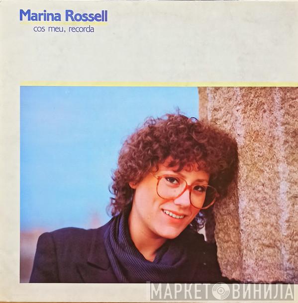 Marina Rossell - Cos Meu, Recorda