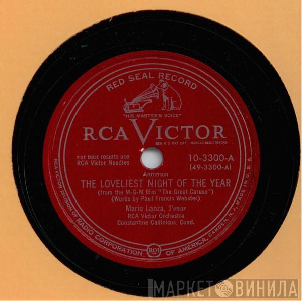  Mario Lanza  - The Loveliest Night Of The Year / La Donna È Mobile = Woman Is Fickle