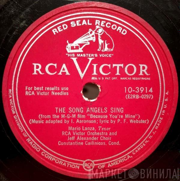  Mario Lanza  - The Song Angels Sing / Because You're Mine