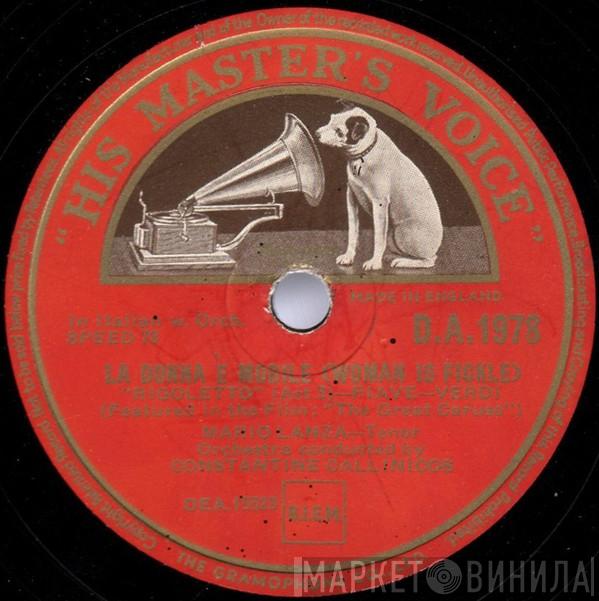 Mario Lanza - La Donna È Mobile = Woman Is Fickle / The Loveliest Night Of The Year