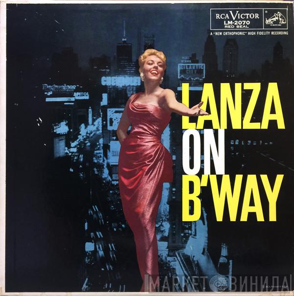  Mario Lanza  - Lanza On B'way