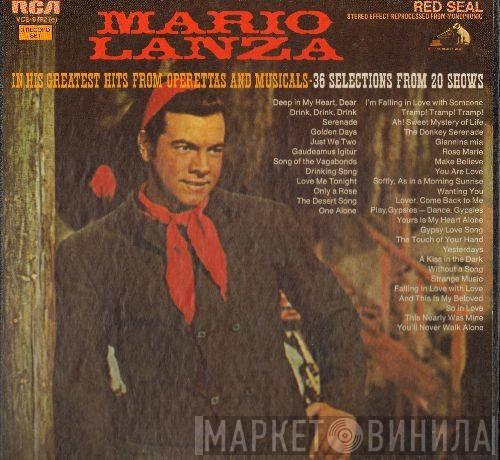  Mario Lanza  - Mario Lanza In His Greatest Hits From Operettas And Musicals