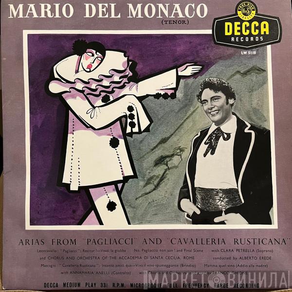  Mario del Monaco  - Arias From "Pagliacci" And "Cavalleria Rusticana"