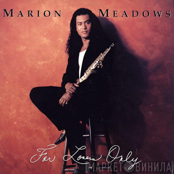 Marion Meadows - For Lovers Only