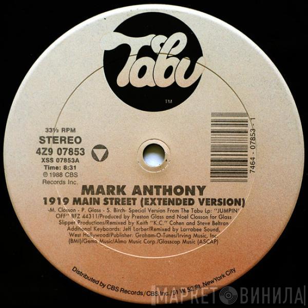 Mark Anthony - 1919 Main Street