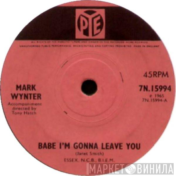 Mark Wynter - Babe I'm Gonna Leave You
