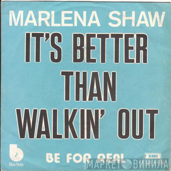 Marlena Shaw - It's Better Than Walkin' Out