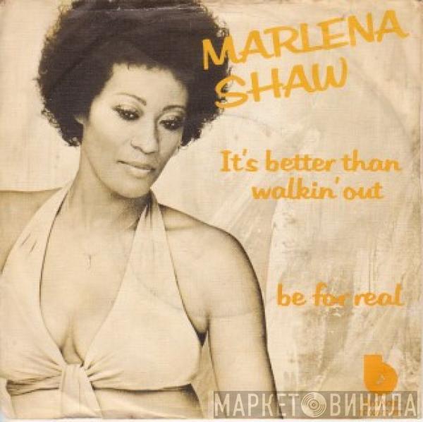 Marlena Shaw - It's Better Than Walkin' Out
