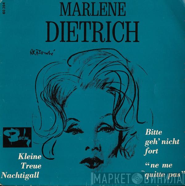 Marlene Dietrich - Bitte Geh' Nicht Fort / Kleine Treue Nachtigall