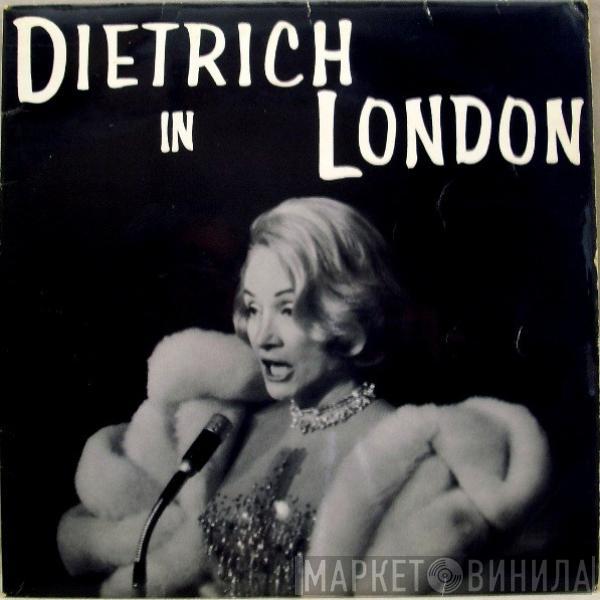 Marlene Dietrich - Dietrich In London