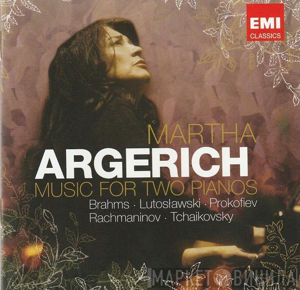 – Martha Argerich • Johannes Brahms • Witold Lutoslawski • Sergei Prokofiev • Sergei Vasilyevich Rachmaninoff  Pyotr Ilyich Tchaikovsky  - Music For Two Pianos