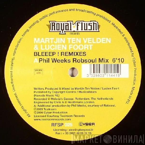 Martijn ten Velden, Lucien Foort - Bleeep! (Remixes)