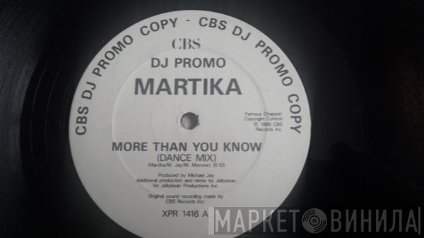  Martika  - More Than You Know