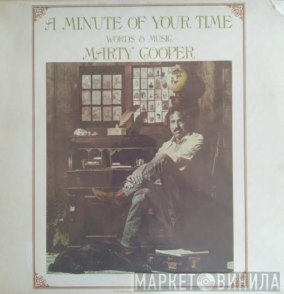 Marty Cooper - A Minute Of Your Time