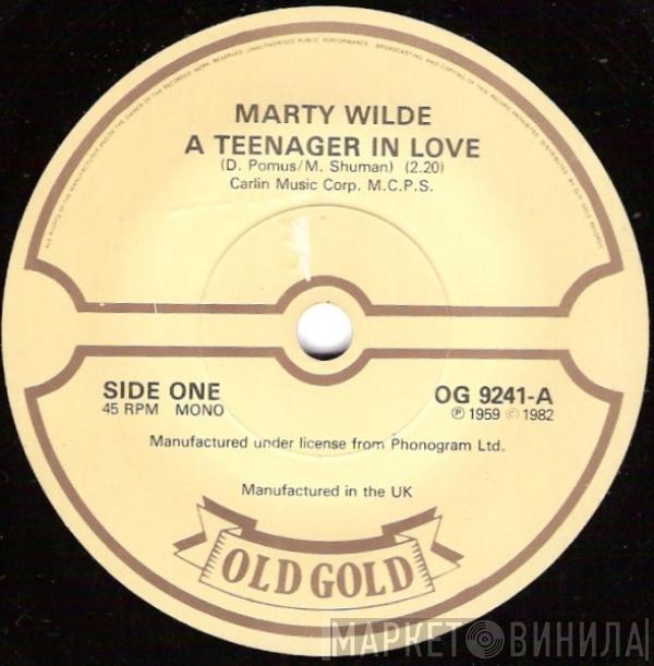 Marty Wilde - A Teenager In Love / Sea Of Love