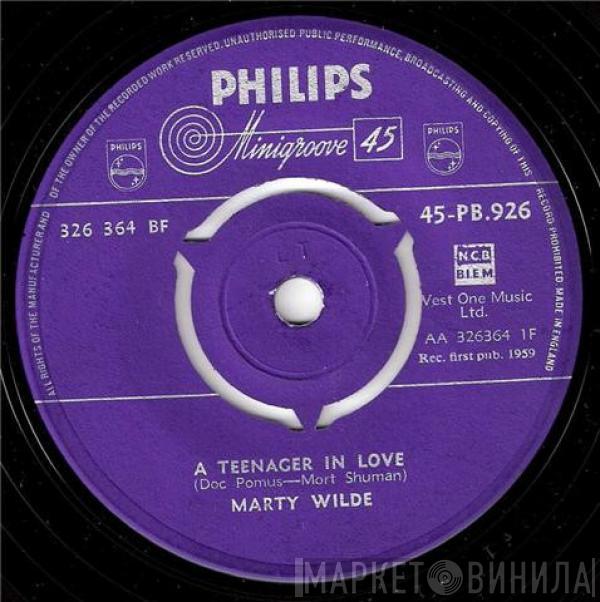 Marty Wilde - A Teenager In Love