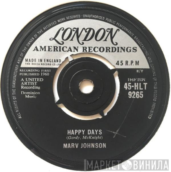 Marv Johnson - Happy Days / Baby, Baby