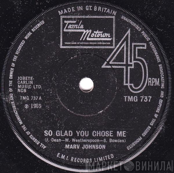 Marv Johnson - So Glad You Chose Me