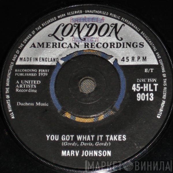 Marv Johnson - You Got What It Takes