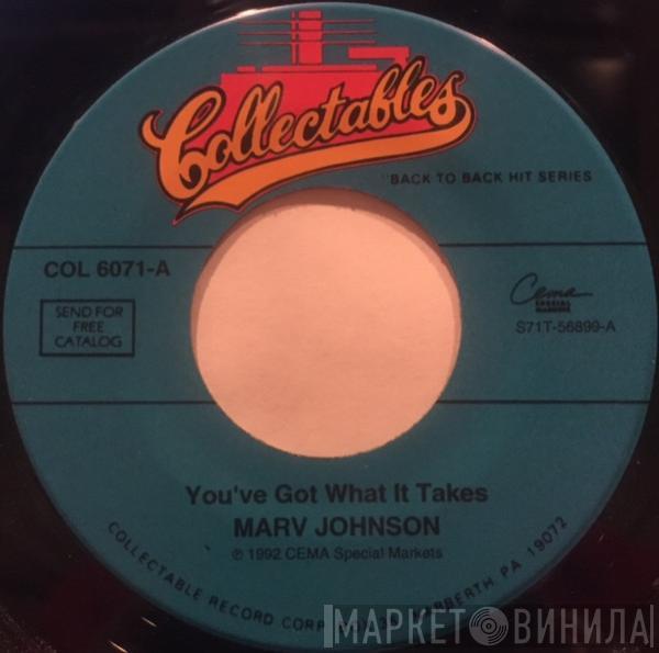 Marv Johnson - You've Got What It Takes / Move Two Mountains