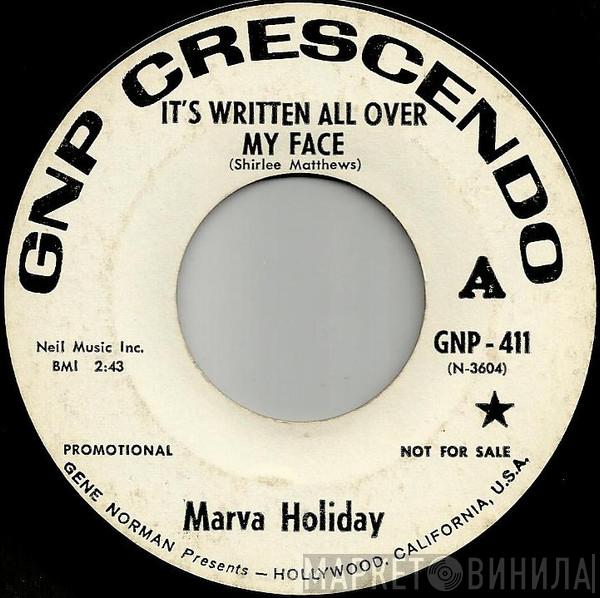 Marva Holiday - It's Written All Over My Face